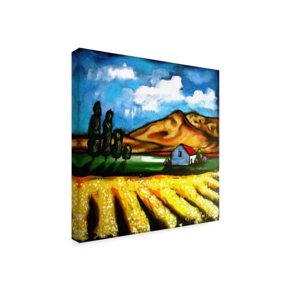 Cherie Roe Dirksen 'Canola Fields' Canvas Art,35x35